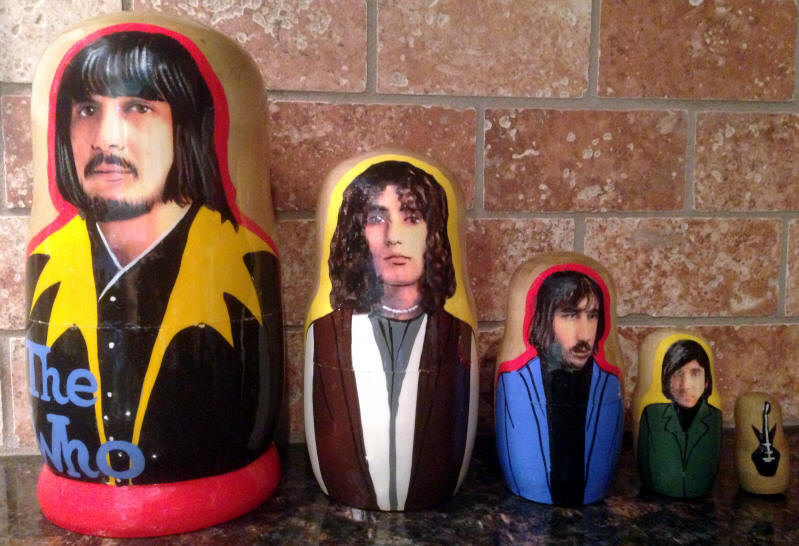 The Who - 2013 Russian Nesting Dolls