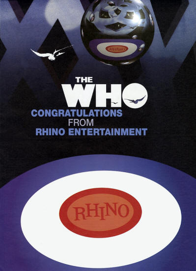 The Who - Rhino - 2014 UK