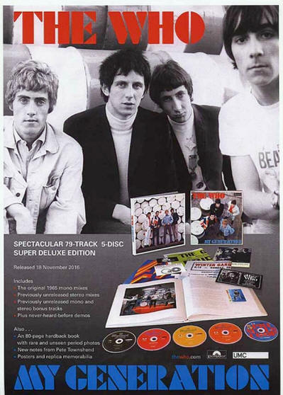 The Who - My Generation Super Deluxe Box Set - 2016 UK