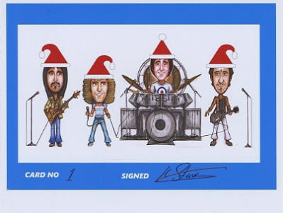 The Who - Holliday Card - 2016 UK