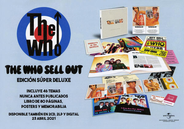 The Who - The Who Sell Out Super Deluxe Edition - May, 2021 Spain