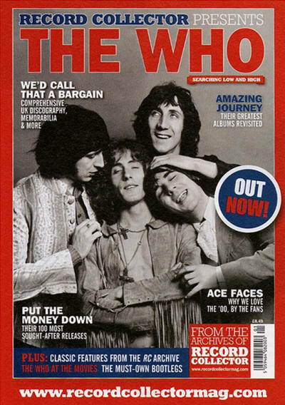 The Who - Record Collector Magazine - "The Who" Special Edition - April, 2021 UK