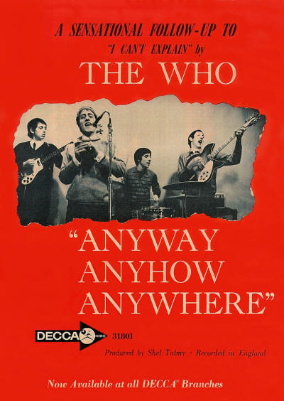 The Who - Anyway, Anyhow, Anywhere - 1965 USA