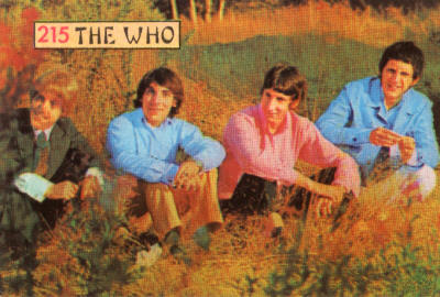 The Who - Postcard - 1967 Italy