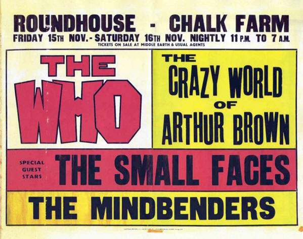 The Who - Roundhouse, UK - November 15 & 16, 1968 (Reproduction)The Who - Roundhouse, UK - November 15 & 16, 1968 (Reproduction)