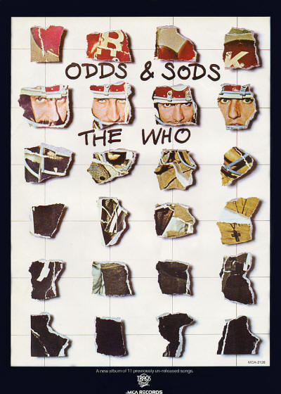 The Who - Odds & Sods - 1974 USA
