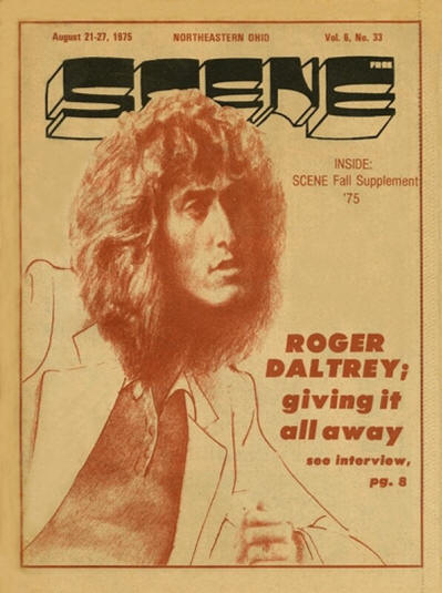 Roger Daltrey - USA - Scene - August 21-27, 1975