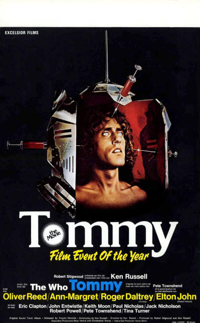 The Who - Tommy - 1975 Belgium Poster (Promo)