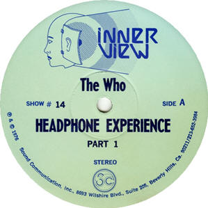 The Who - Inner View Headphone Experience 1976