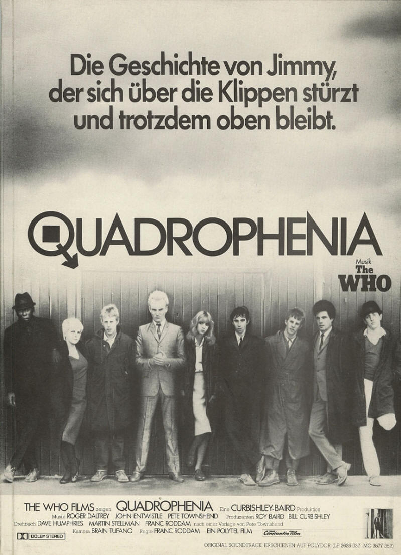 The Who - Germany - 1979 Quadrophenia Press Book