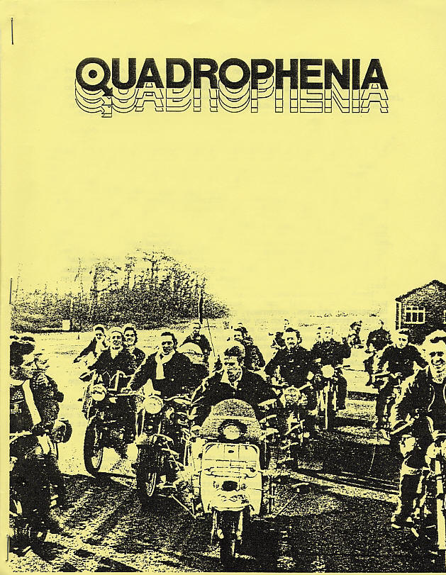 1979 - The Who - Quadrophenia - USA Press Kit