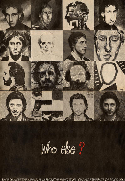 The Who - Face Dances - 1981 UK