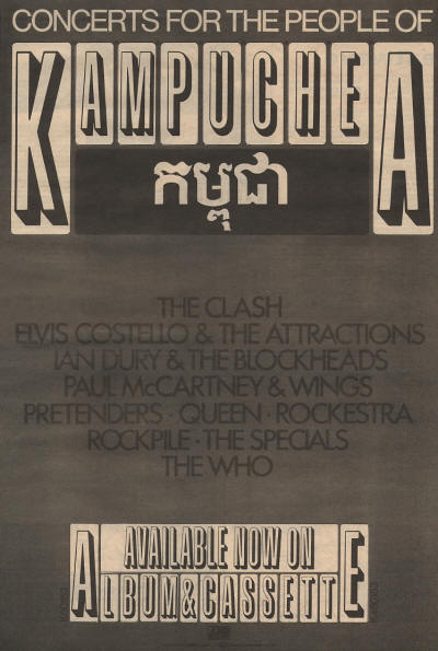 The Who - Concerts For The People Of Kampuchea - 1981 UK