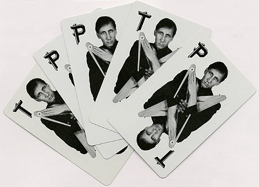 Pete Townshend - All The Best Cowboys Have Chinese Eyes - Promo Playing Cards