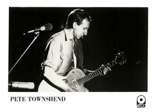 Pete Townshend - White City - 1985 USA Press Kit