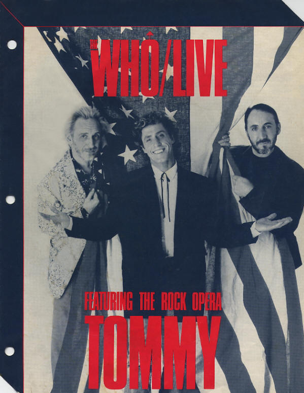 The Who - The Who Live - 1989 USA Press Kit