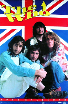 The Who - 1990 Calendar