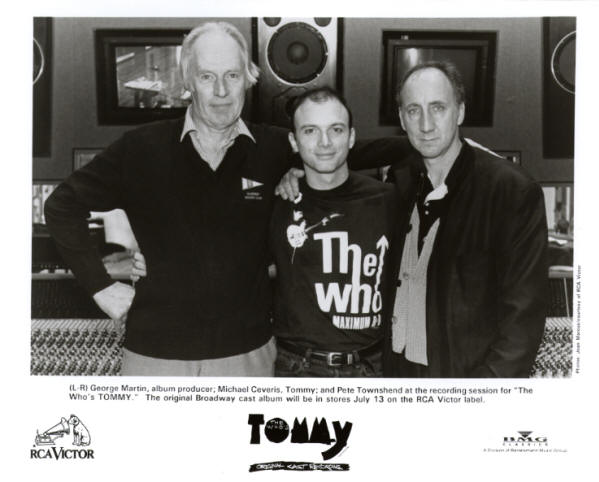 Pete Townshend - Tommy (Broadway) - 1993 USA Press Kit