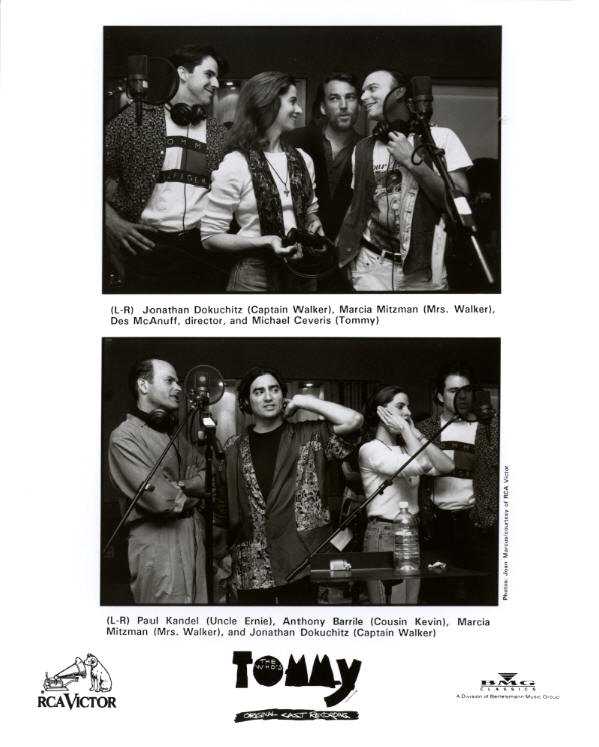 Pete Townshend - Tommy (Broadway) - 1993 USA Press Kit