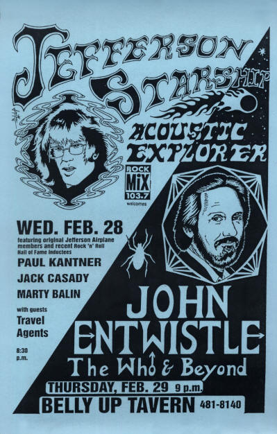 John Entwistle - Belly Up Tavern, Solana Beach, CA - February 29, 1996 (Promo)