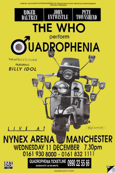 The Who - Nynex Arena Manchester - December 11 - 1996 UK (Promo)