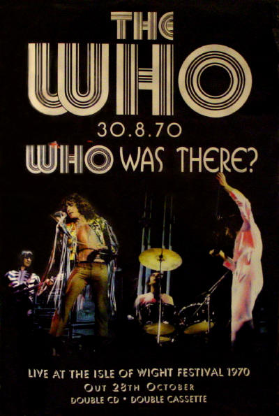 The Who - Live At The Isle Of Wight - 1996 UK (Promo)