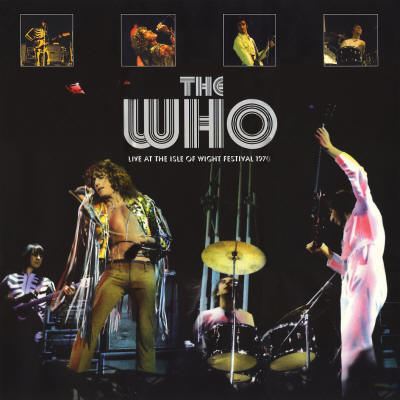 The Who - Live At The Isle Of Wight Festival 1970 - 1996 UK (Comes with CD in slipcase)