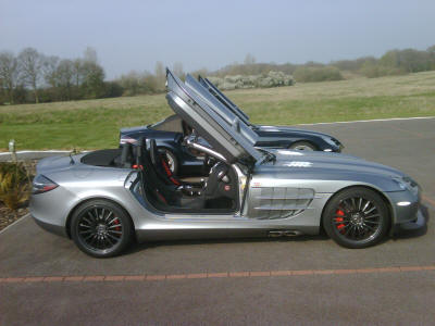 Mercedes-Benz SLR Event - April 6 - 7, Bagshot/Woking/London UK