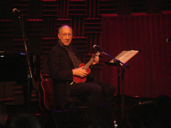 Pete Townshend playing "Blue, Red & Grey" at Joe's Pub, New York City - September 14, 2006