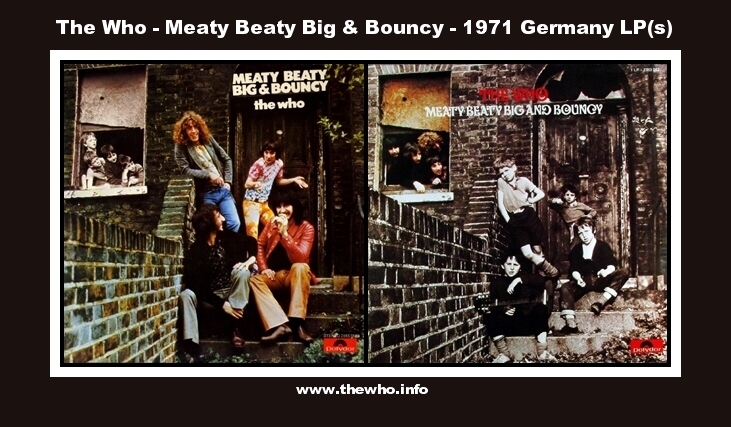 The Who - Meaty Beaty Big & Bouncy - 1971 Germany LP