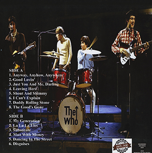 The Who BBC Sessions, 1964 - 1966 - LP (Back Cover)