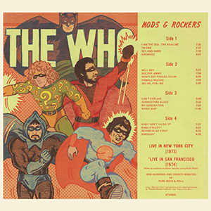 The Who - Mods & Rockers - LP (Full Color Cover)