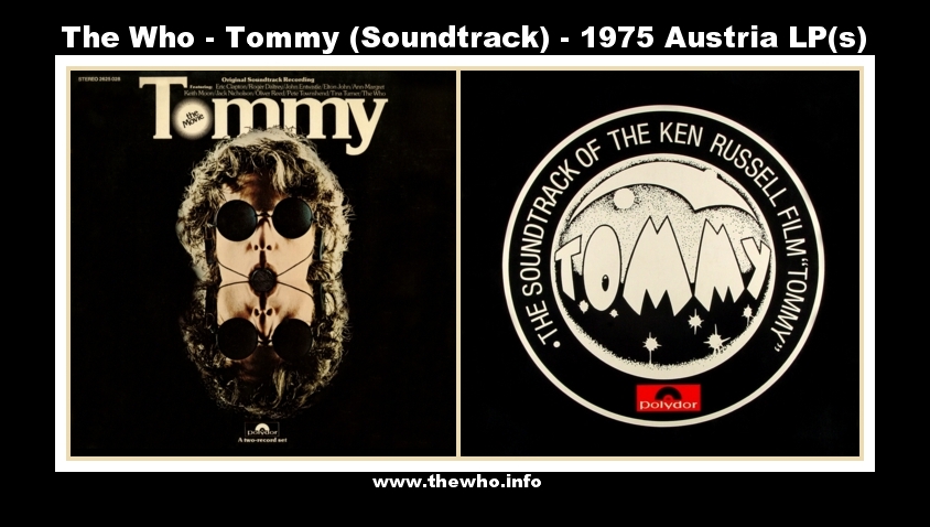 The Who - Tommy (Sound Track) - 1975 Austria LP(s)
