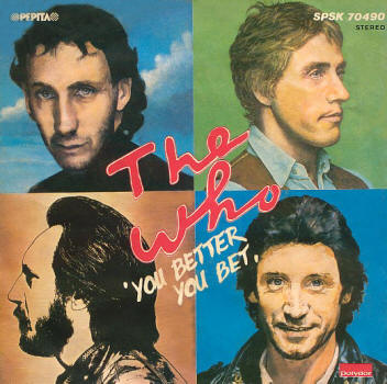 The Who - You Better, You Bet - 1981 Hungary 45
