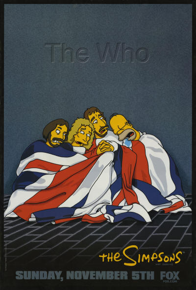 The Who - Backstage Pass (The Simpsons) - 2000 USA (Promo)