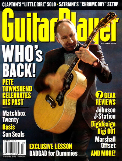 Pete Townshend - USA - Guitar Player - September, 2000