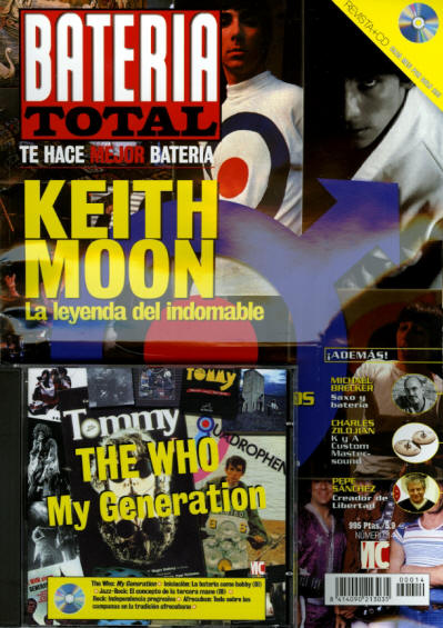 Keith Moon - Spain - Bateria - December, 2000