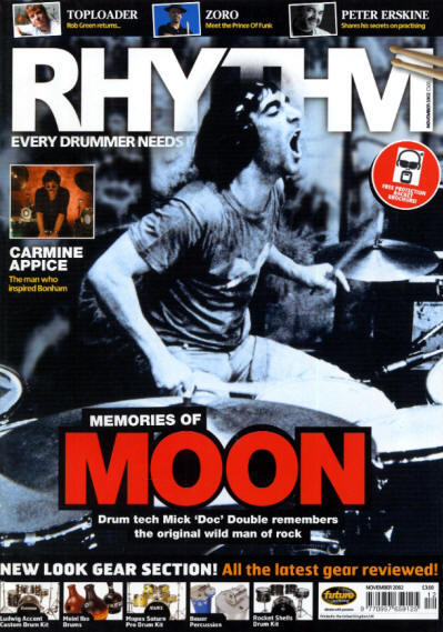 Keith Moon - USA - Rhythm - November, 2002