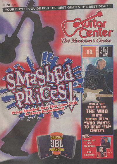 The Who - USA - Guitar Center - June, 2002