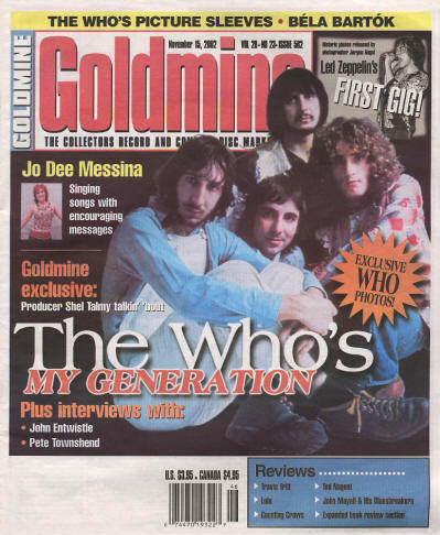 The Who - USA - Goldmine - November 15, 2002