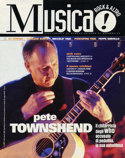 Pete Townshend - Italy - Musica - January 30, 2003
