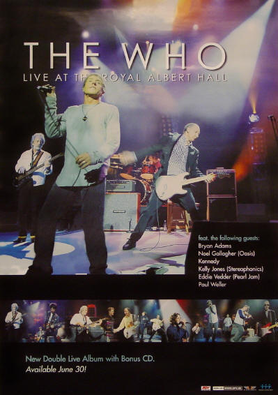 The Who - Live At The Royal Albert Hall - 2003 USA (Promo)