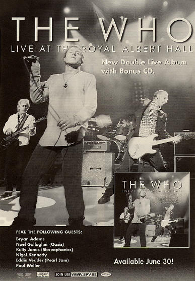 The Who - Live At The Royal Albert Hall - 2003 Holland