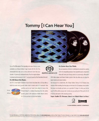 The Who - Tommy Deluxe Edition - 2003 USA