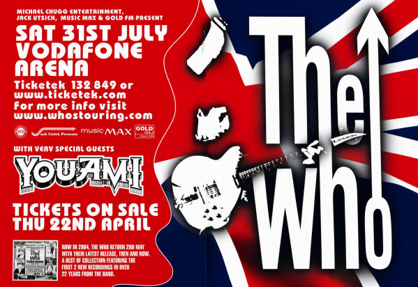 The Who - July 31, 2004 Vodafone Arena - Melbourne, Victoria, Australia (Promo)