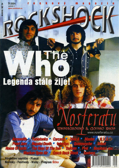 The Who - Czech Republic - Rockshock - April, 2009