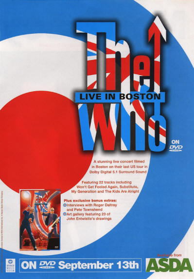 The Who - Live In Boston - 2004 UK