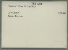 The Who Sell Out (Mono)