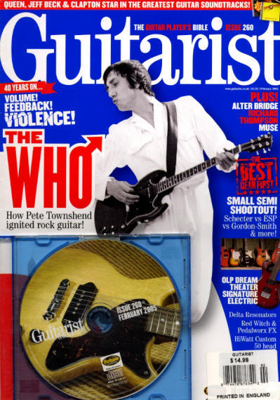 Pete Townshend - UK - Guitarist - February, 2005