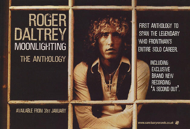 Roger Daltrey - Moonlighting - 2005 UK Store Display